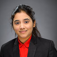Headshot of Yamna Siddiqui, biomedical sciences student